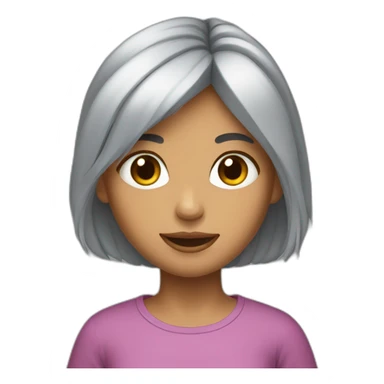 Fille en bisuini sticker