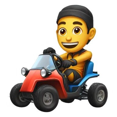 Extreme racing Tuk tuk cross kart  sticker