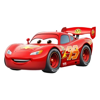 Lightning McQueen Kachow sticker