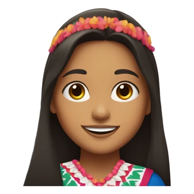 Puerto Rican girl sticker