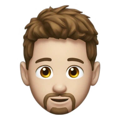 Messi avec ballon d or sticker