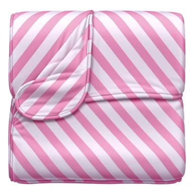 pink checkered blanket folded sticker