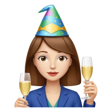 😅  (précisément celui-ci)qui fête anniversaire  sticker