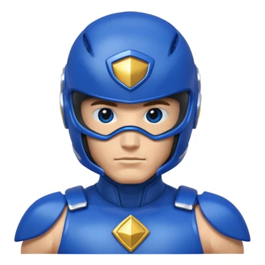 Blue power ranger sticker