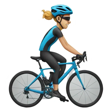 cycling sticker