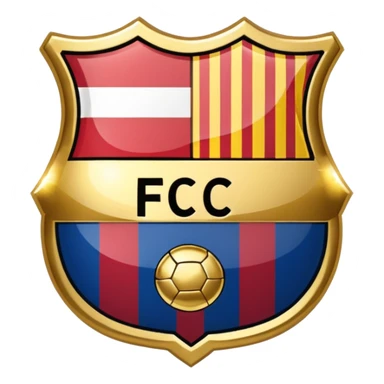 Barça escudo sticker