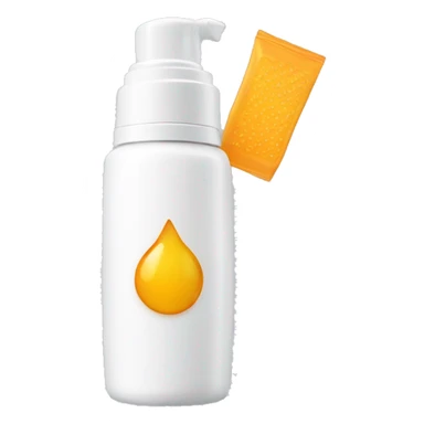 little facial sunscreen bottle isdin sticker