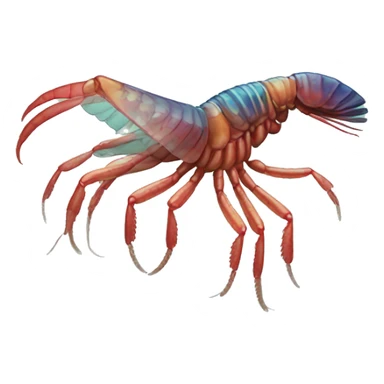 Mantis shrimp sticker