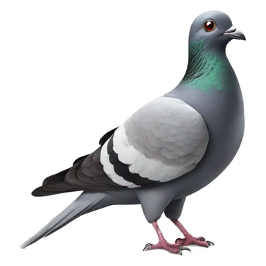 Pigeon on strike  sticker