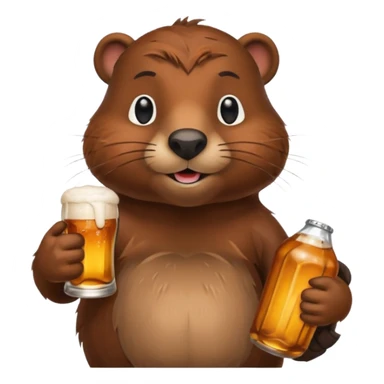 Beavers Drink Beer
 sticker