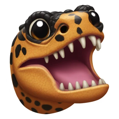 Gila Monster Face sticker