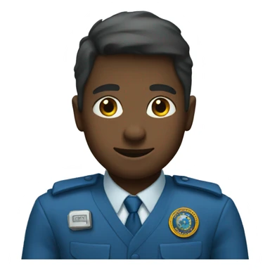 The certified blue emoji  sticker
