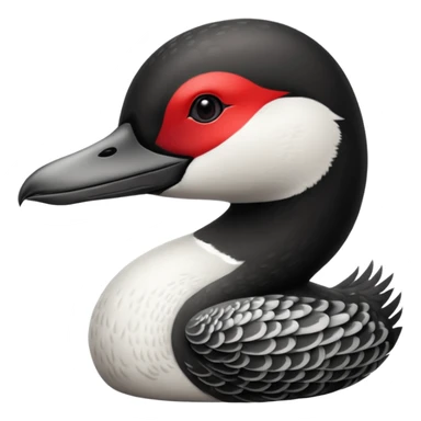 Loon sticker