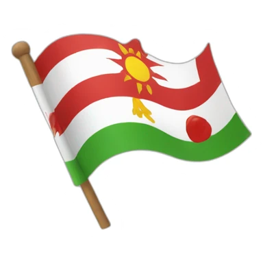gokturk flag sticker