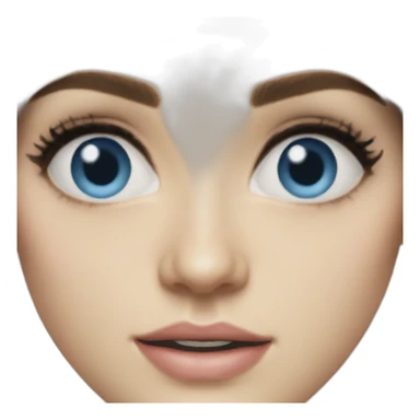 Alexandra Daddario blue eyes sticker