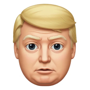 Trump with a big butt sticker