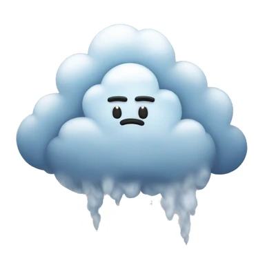 cloud anti mainstream sticker