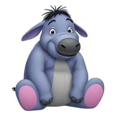 marxist Eeyore sticker