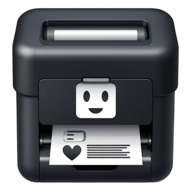 Ink printer cartridge  sticker