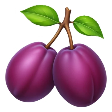 plum sticker