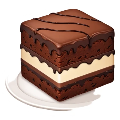big Chocolate Brownie cake sticker