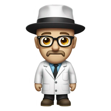 Skibidi toilet Walter white sticker