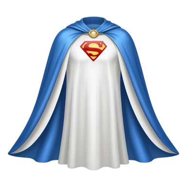 full white cape sticker