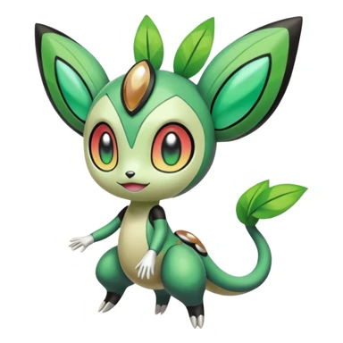 Meloetta-Virizion-Pokémon-Fakémon-creature sticker