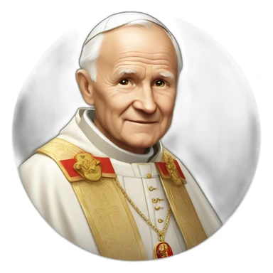 John Paul II sticker