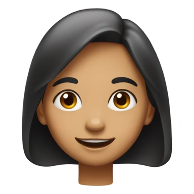 Girl with heart eyes  sticker