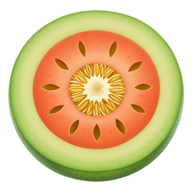 Melon sticker
