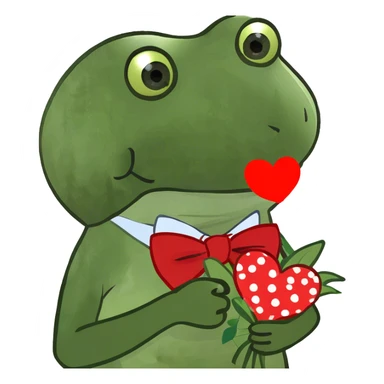 Valentine day, daddy sticker