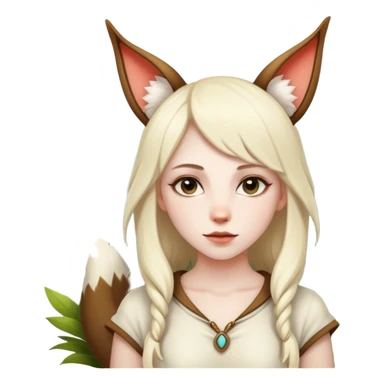 A girl who is a therian  sticker