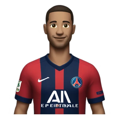 Me with psg historic jersey sticker
