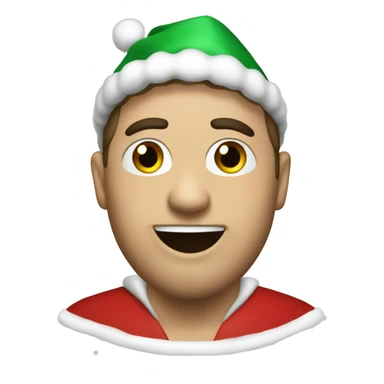 IT employee Xmas party sticker