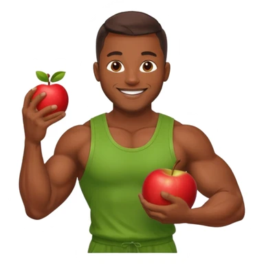 mister energy is a chain store selling healthy food.
create a mascot for this. sticker