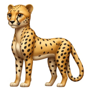 cheetah sticker