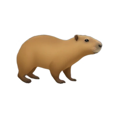 Capybara sur tour eiffel sticker