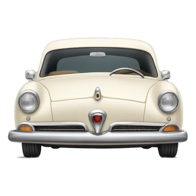 ivory classic car sticker