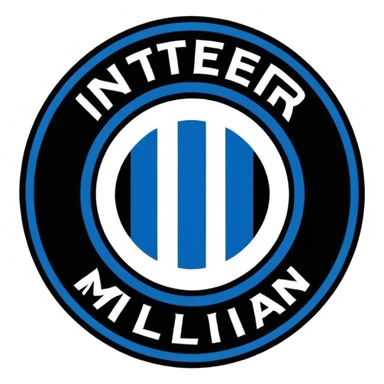 inter milan logo sticker