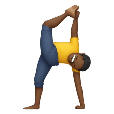 Handstand sticker
