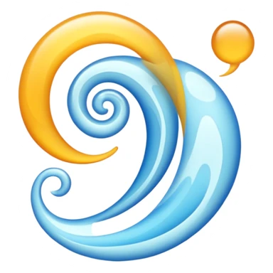 air symbol blow sticker