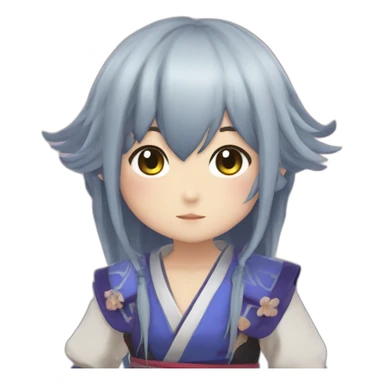 Yae miko genshin impact sticker