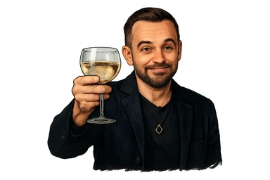 Герой на фотографии в позе и выражением лица из знаменитого мема с Ди Каприо из Великого Гэтсби, слегка рисованный, но при этом реалистичный объемный стиль, прозрачный фон sticker