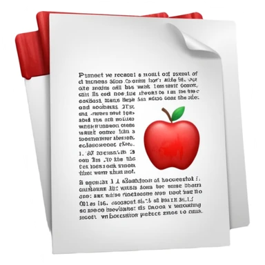 thumbnail picture mac os, pdf document physical written paper, red wax mark elegant sticker