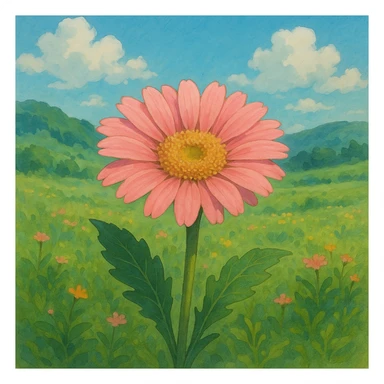 pink margherita sticker