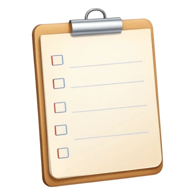 blank To-do list sticker