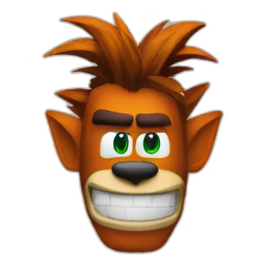 Crash Bandicoot sticker
