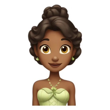 the princess and the frog sticker