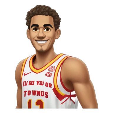 trae young qui bois de la bière sticker